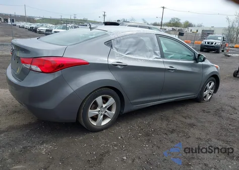 2013 Hyundai Elantra Gls z USA, uszkodzony, nr VIN 5NPDH4AE0DH186708